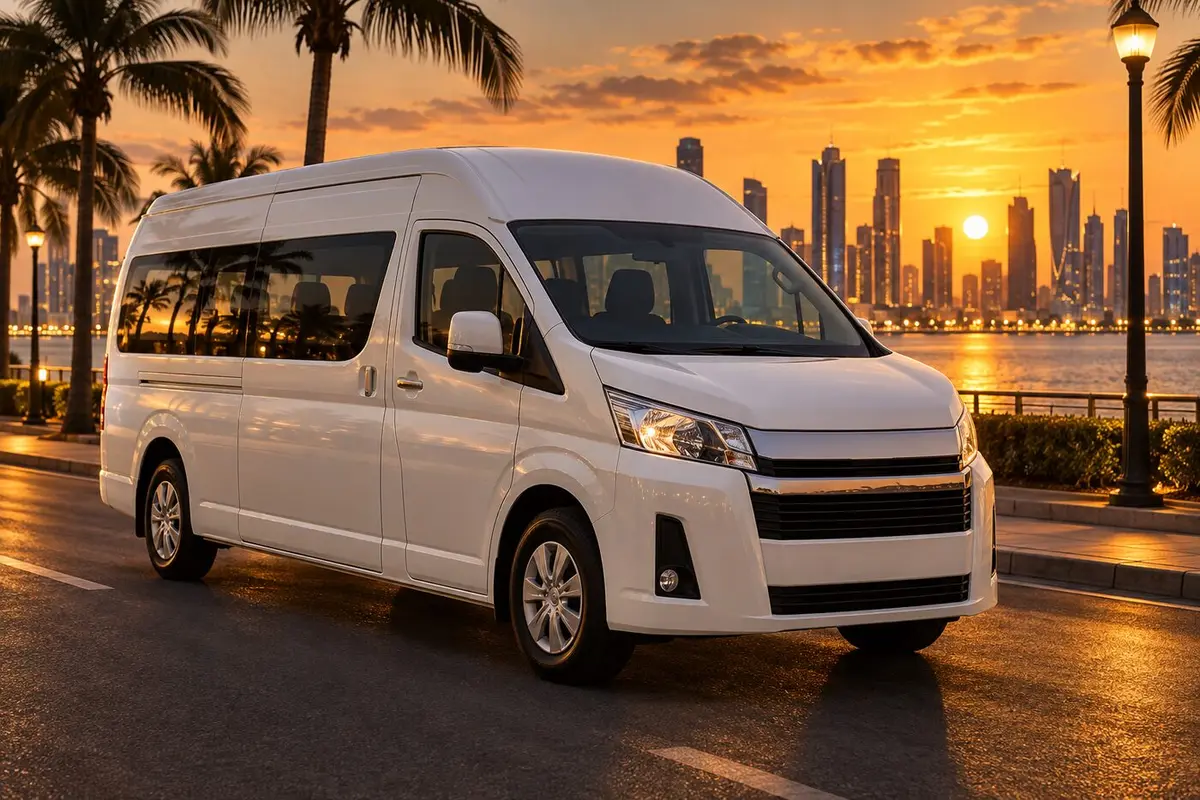Executive Van charter vehicle