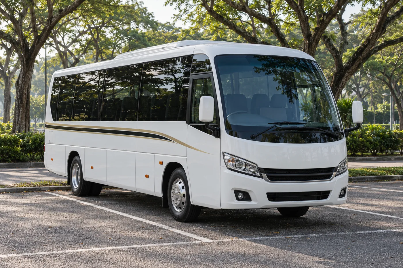 Executive Van charter vehicle